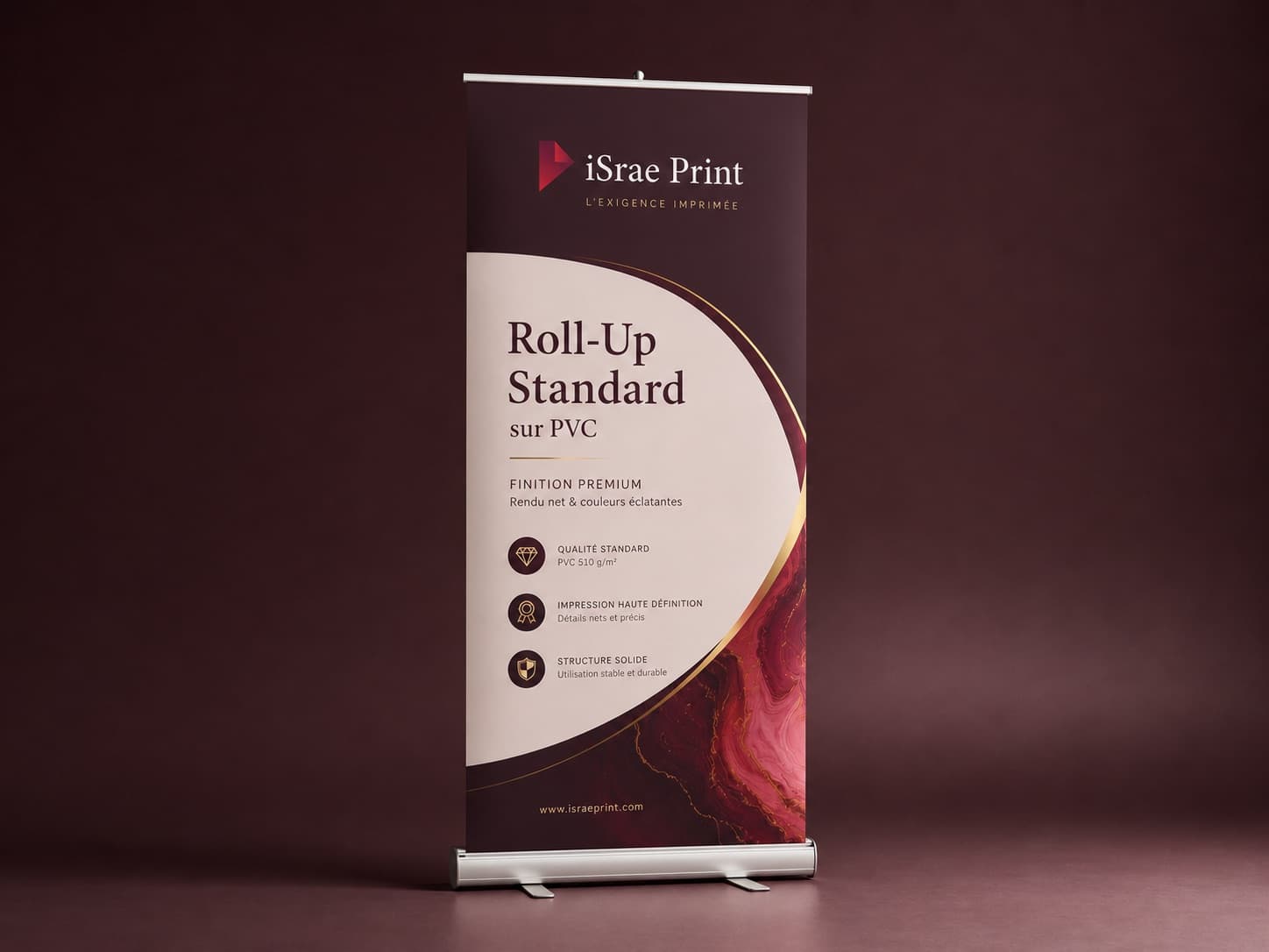 Roll-Up Standard sur PVC